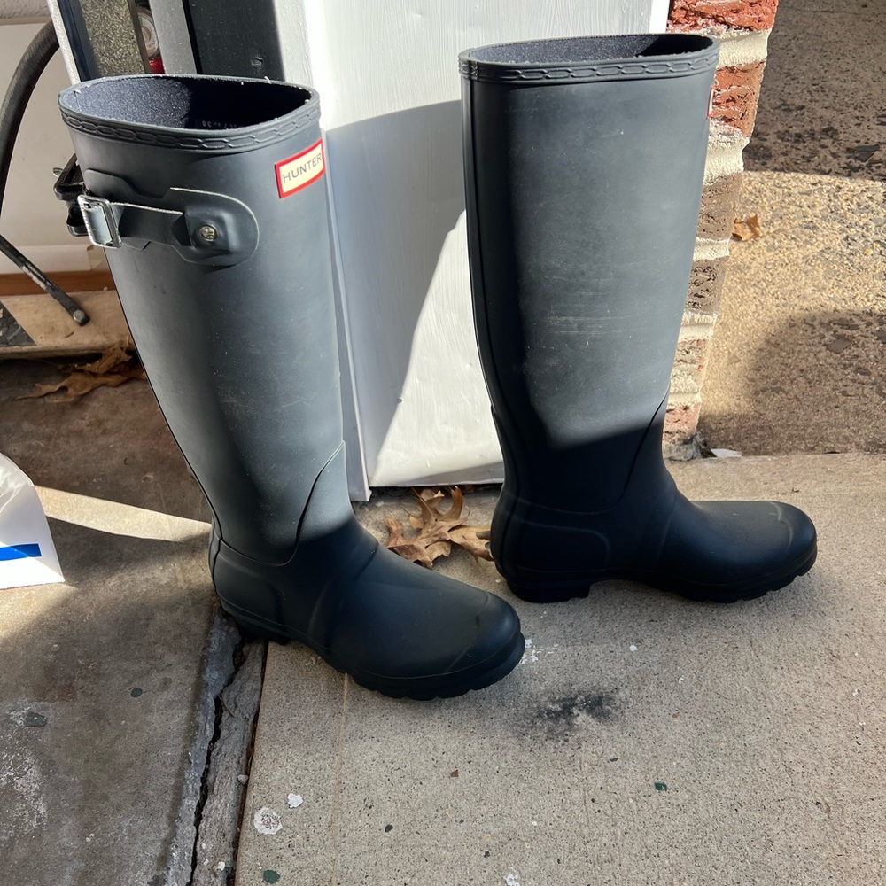 Woman’s hunter boots
